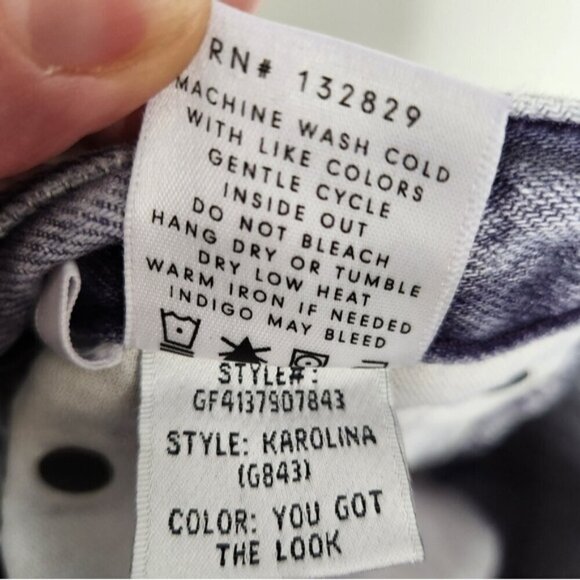 GRLFRND Karolina High-Rise Skinny Crop Jeans in You Got The Look Size 27 - Picture 10 of 13